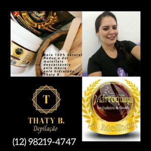 Thaty B. - Depilação  - Me chamo Tatiana, sou depiladora, utilizo cera marroquina, materiais 100% descartáveis, atendimento personalizado e com agendamentos, para melhor atendê-los(as).
