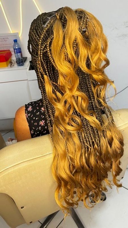 Tranças do Poder - Elieide Andrade  - frensh curl M