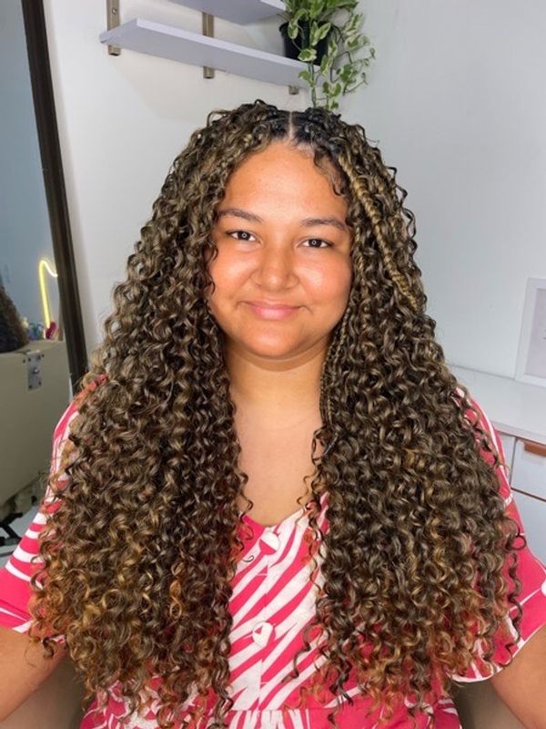 Tranças do Poder - Elieide Andrade  - Boho bob M ou P