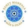 Sanft Mandala MÃE E FILHA  - arte em pontilhismo  - pontinhos que conectam amor 