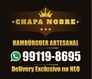 CHAPA NOBRE - HAMBURGUERIA  - 