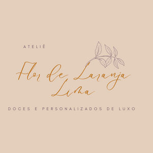 Flor de laranja Lima - Doces e Personalizados de Luxo - Doces e Personalizados de luxo que vão agregar valor na sua decoração e surpreender seus convidados