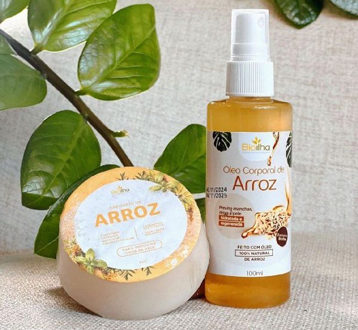 Luana maria  - Aromaterapia | produtos com propósito  - kit de arroz 