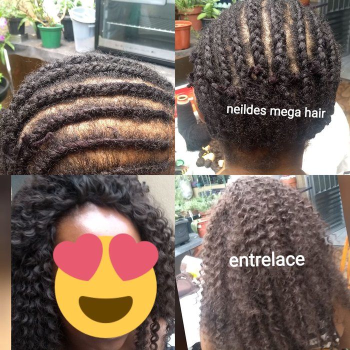 Neildes Mega Hair - alongamento de cabelos - entrelace