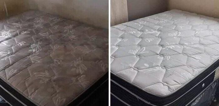Minas Clean Limpeza Profissional - serviços limpeza e Higienização de estofados e couro - Limpeza e Higienização de colchão King