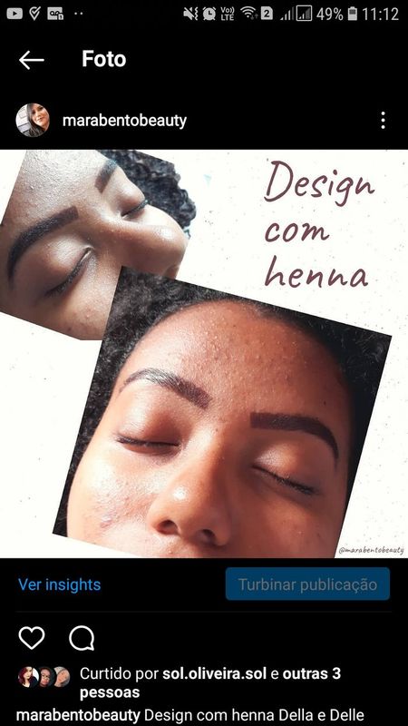 Mara Bento Beauty - Cílios e Sobrancelhas - Design com Henna