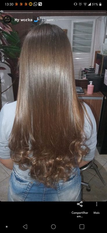 Suéllen Couto - Hair - hidratado Profunda 
