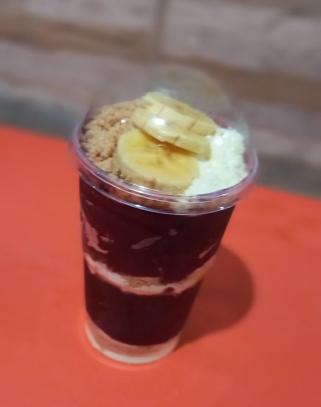 uni açaí e doceria - açaiteria - copo 300 ml