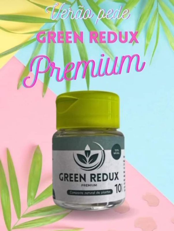 Marilyn Daiane - emagrecimento - Green Redux cada pote 10 capsulas