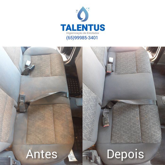 TALENTUS LIMPEZA E HIGIENIZAÇÃO DE ESTOFADOS - serviços para casa, serviços automotivos - Limpeza e Higienizacao Bancos Automotivoss