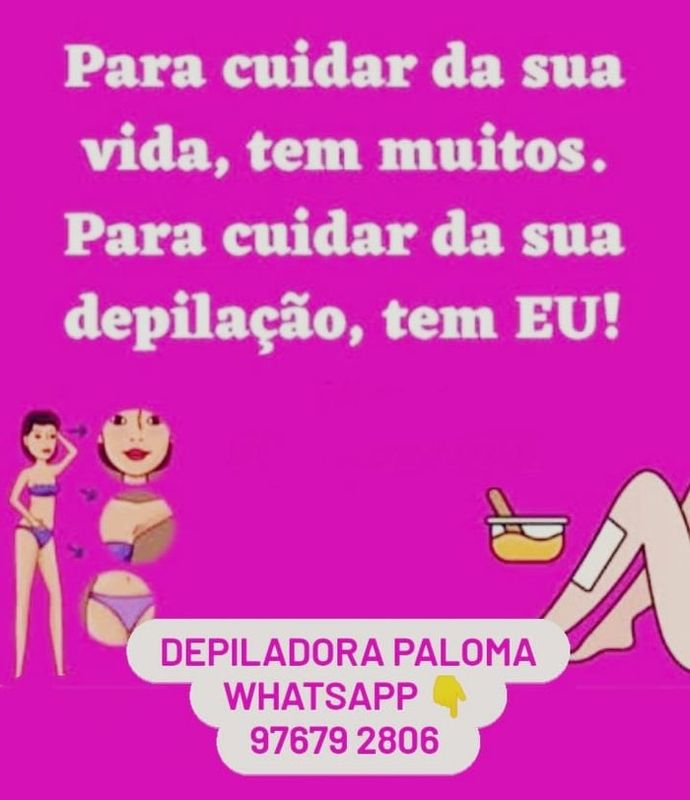 Depiladora Paloma - beleza & estética - Depilação em a domicílio 