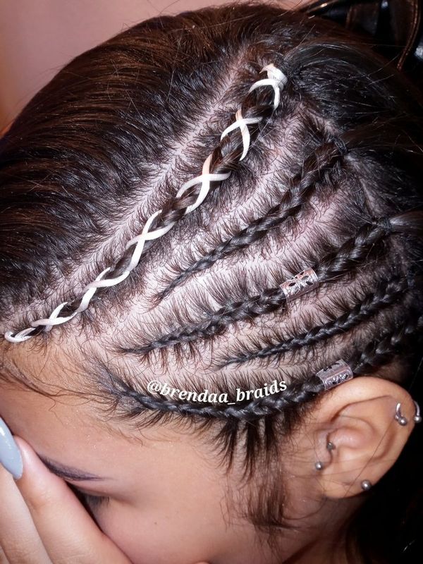 Brenda Braids - Trancista - trança nagô lateral