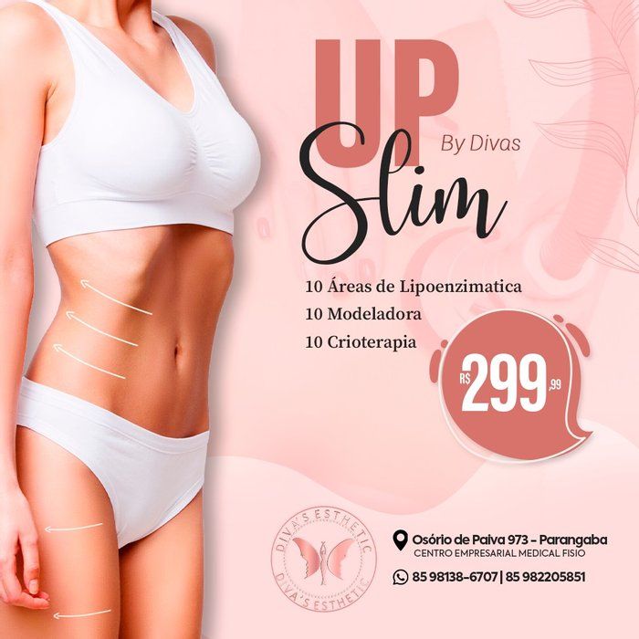 DIVAS ESTHETIC - beleza & estética - UP SLIM DIVAS