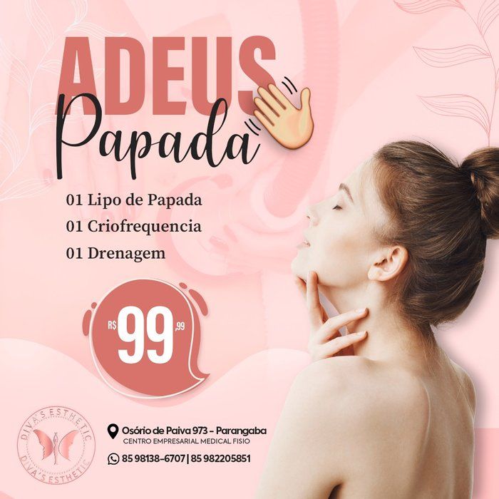 DIVAS ESTHETIC - beleza & estética - ADEUS PAPADA