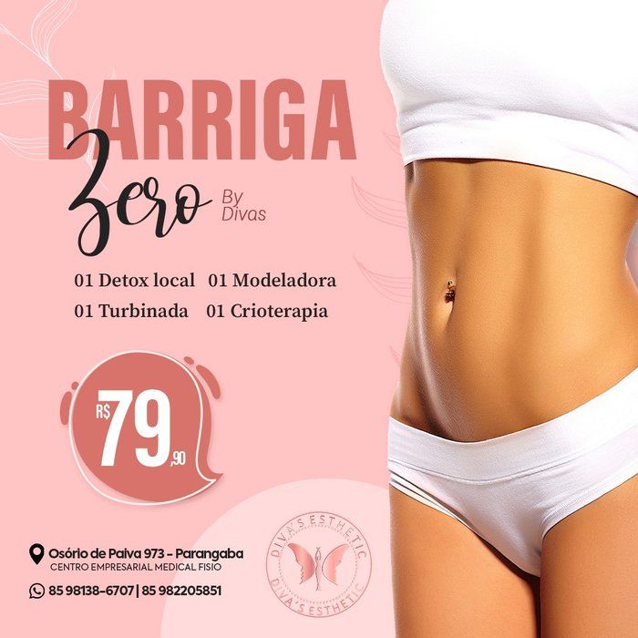 DIVAS ESTHETIC - beleza & estética - BARRIGA ZERO
