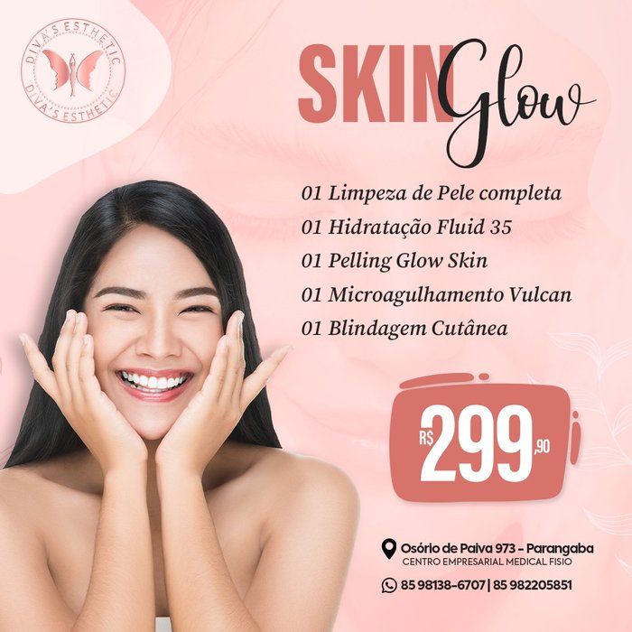 DIVAS ESTHETIC - beleza & estética - SKIM GLOW