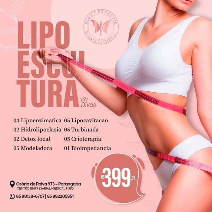 DIVAS ESTHETIC - beleza & estética - LIPOESCULTURA BY DIVAS