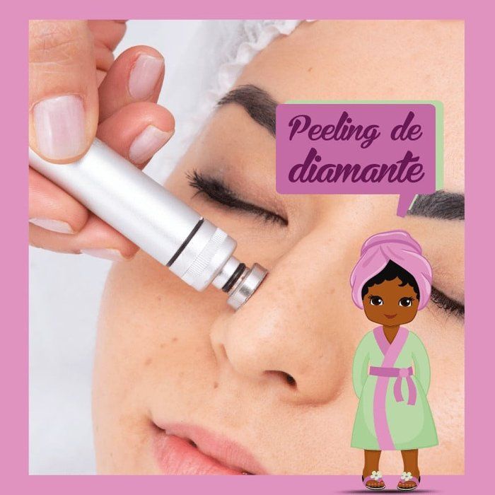 Janaina Patrício - beleza & estética - peeling de diamante