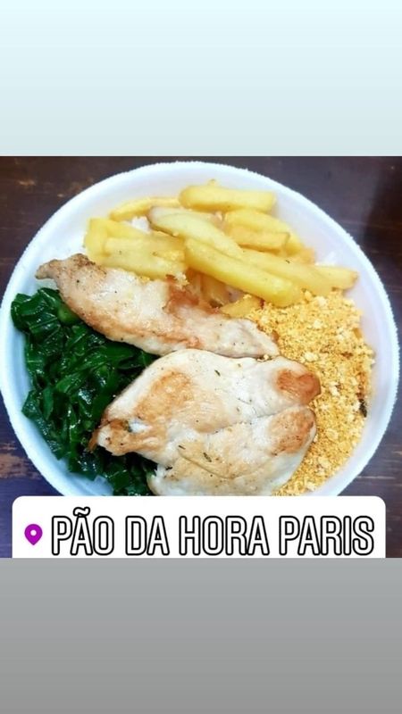 RESTAURANTE PARIS - MARMITEX QUENTINHA - FILÉ DE FRANGO GRELHADO tamanho (G)