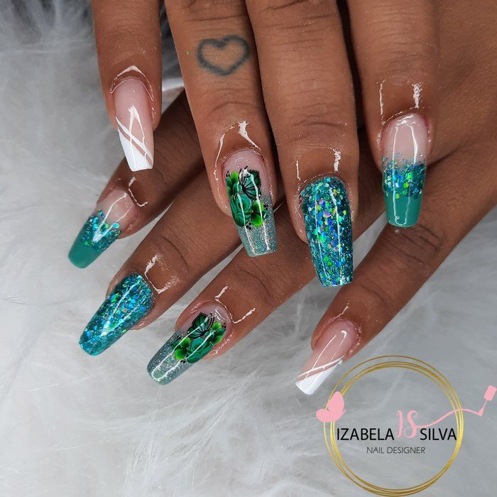 Izabela Silva - nail  - alongamento gel na tips (acrigel)