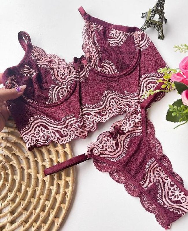Isa Modas e Distribuidora - Moda Intima no Varejo e Atacado - Conjunto lingerie sem bojo