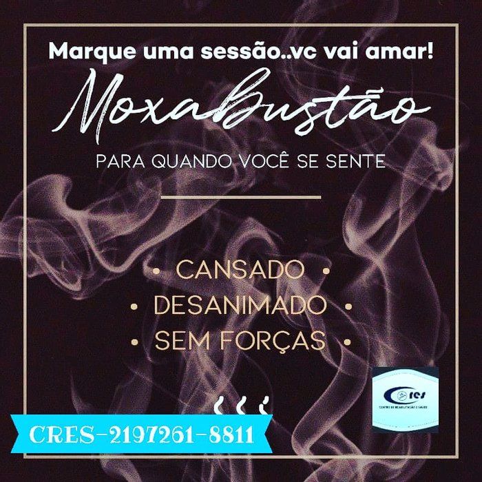 CRES-Centro de Reabilitação e Saúde - saúde & bem-estar - Moxabustão
