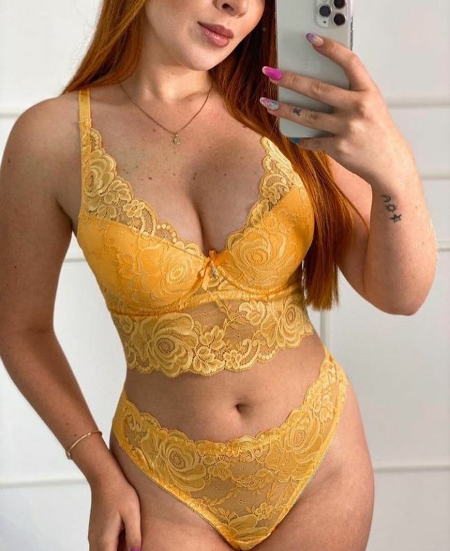 Meelo lingerie - lingerie de luxo - conjunto de luxo