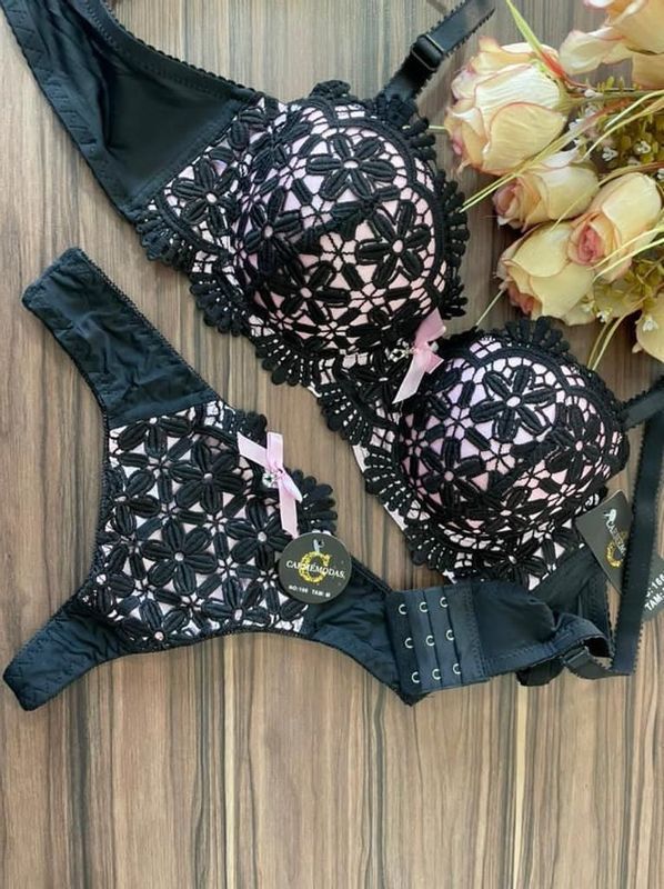 Meelo lingerie - lingerie de luxo - conjunto luxo