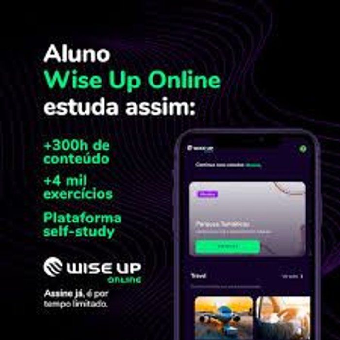 Wise up Course - Educação - Wise Up Online