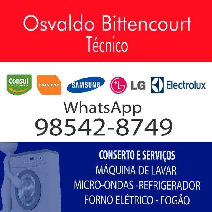 OMBMAQ  - Assistência técnica  - Técnico em linha branca 