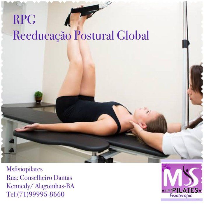 MSFISIOPILATES - Fisioterapia, Pilates e Estética - RPG- Reeducação Postural Global
