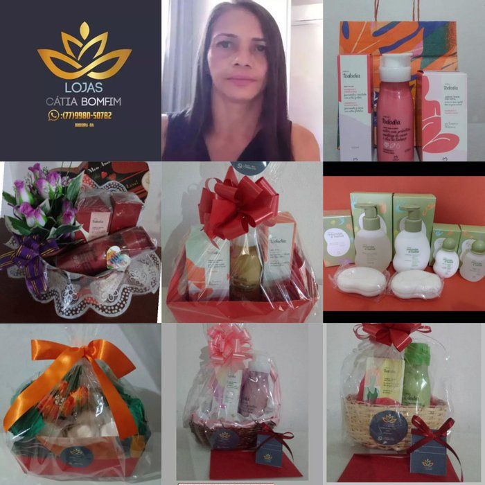 Lojas Comerciais Floricultura CatiaBomfim - Perfumarias e Cosmeticos Marca Eudora, O Boticario, Hinode, Natura, Avon, Eroticos Langeries e produtos, Coroas, Arranjos, Cestas Cafe manha, Cestas florais, Buques, Frutiferas, Jardinagem e Paisagismo, Adubos, Fertilizantes, Carvao Churascarias - Lojas Comerciais Floricultura Catia Bomfim