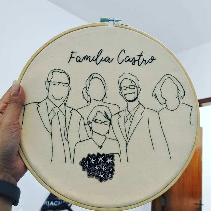 Bordado Dey - Bordado Livre - Bordado tamanho grande