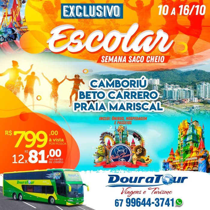 DOURATOUR - VIAGENS - EXCLUSIVE ESCOLAR