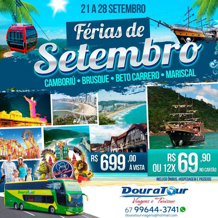 DOURATOUR - VIAGENS - FERIAS DE SETEMBRO