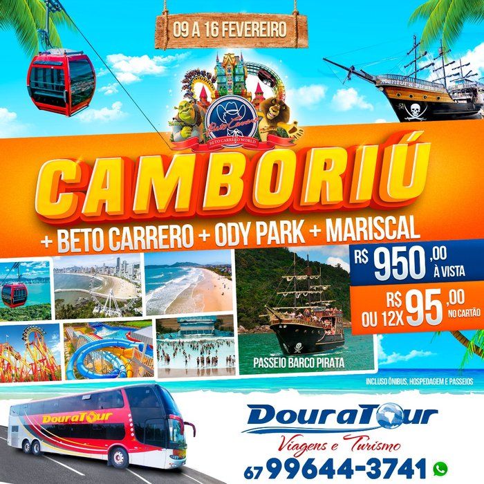 DOURATOUR - VIAGENS - FERIAS EM CAMBORIÚ