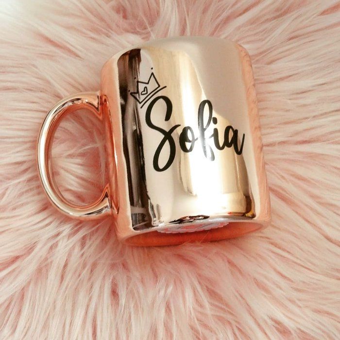 Joyce Cassorielo - marketing & vendas - Caneca Rose Gold
