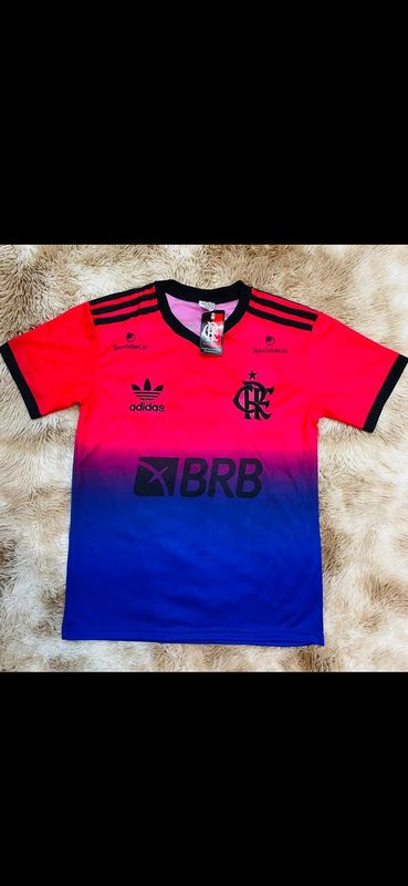 Emporio_Bolsas - - Camisa Flamengo Rosa/Lilás (Infantil)