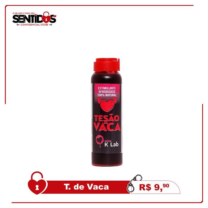 Sentidos - Confidencial Store - Sex Shop - Tesão de vaca