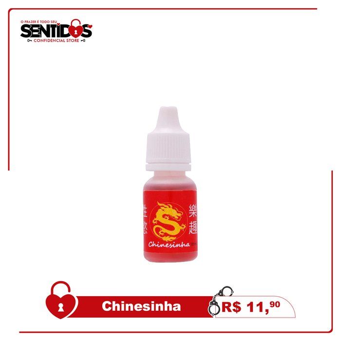 Sentidos - Confidencial Store - Sex Shop - Excitante Chinesinha