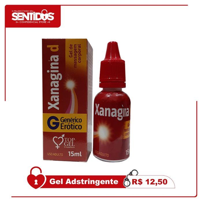 Sentidos - Confidencial Store - Sex Shop - Adstringente Xanagina