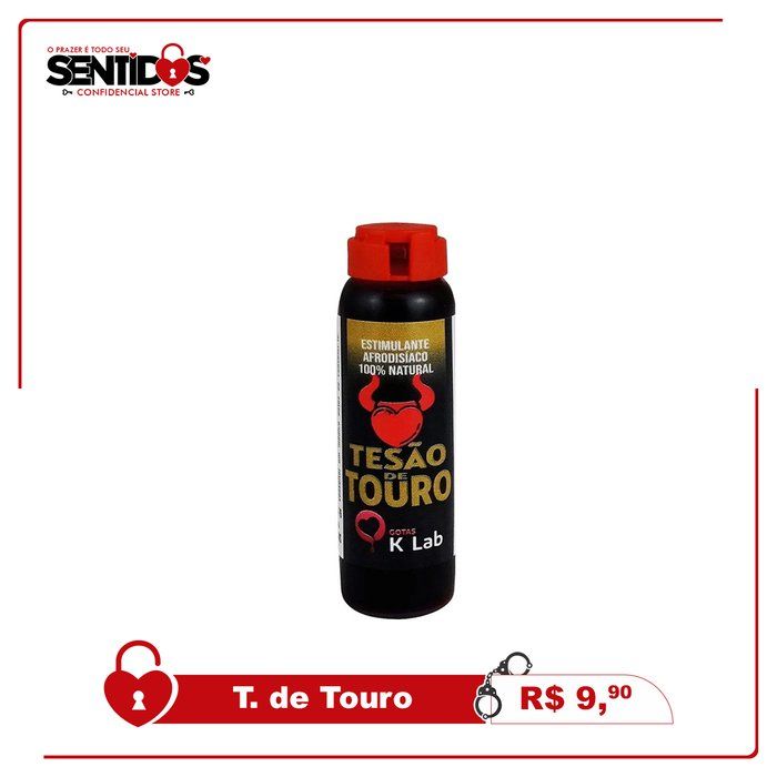 Sentidos - Confidencial Store - Sex Shop - Tesão de touro