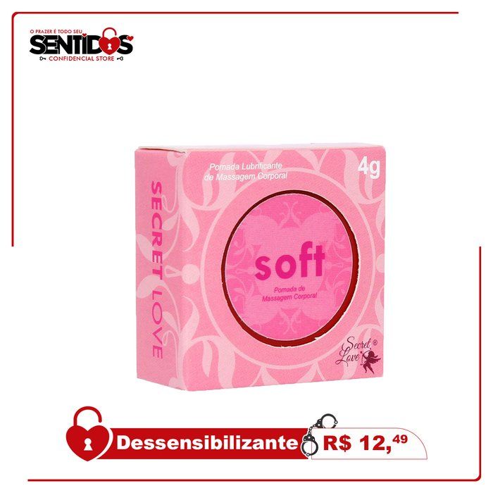Sentidos - Confidencial Store - Sex Shop - Pomada dessensibilizante anal