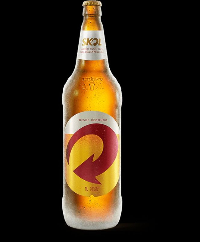 JR distribuidora - marketing & vendas - skol Litrão