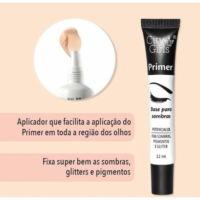 Lily Cosméticos - beleza & estética - Primer Base para Sombras City Girls