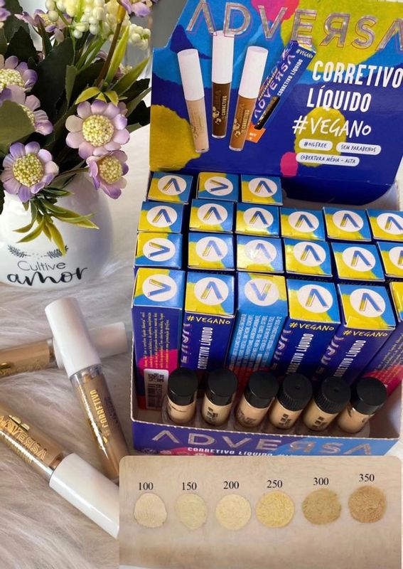 Bem Bonita Store - beleza & estética - Corretivo liquido Vegano Adversa