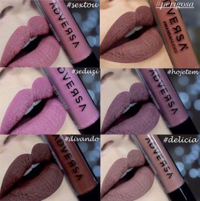 Bem Bonita Store - beleza & estética - Batom Matte Adversa Nudes