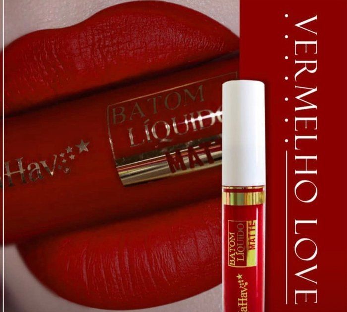 Bem Bonita Store - beleza & estética - Batom Vermelho Love 