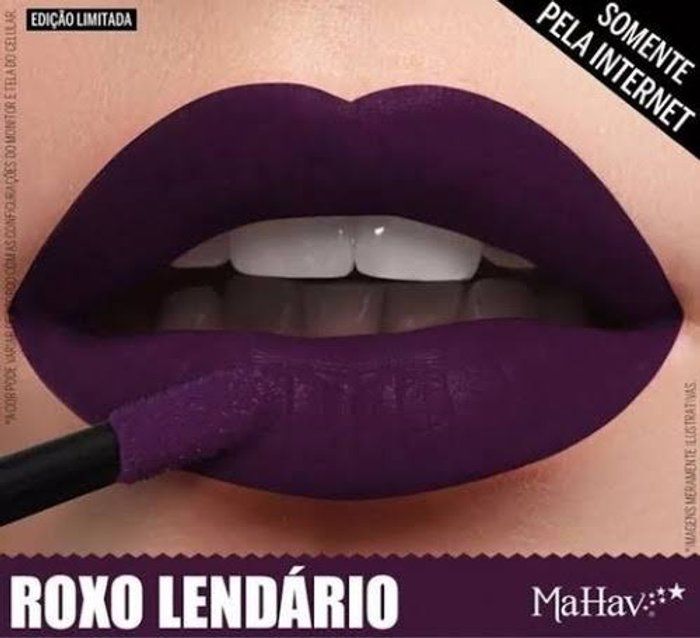 Bem Bonita Store - beleza & estética - Batom Roxo Lendário