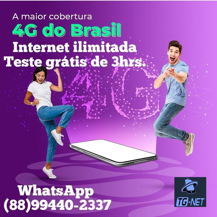 TG-NET BRASIL - marketing & vendas - 30 dias Internet ilimitada
